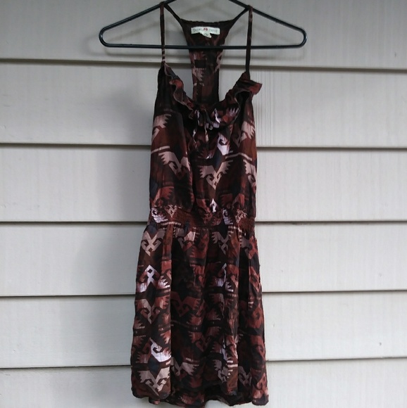 Derek Heart Dresses & Skirts - Brown southwestern dress Derek heart